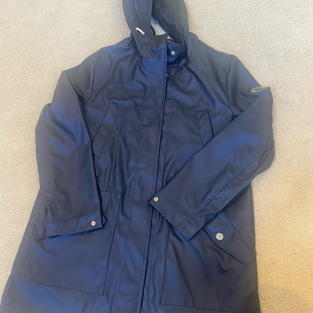 Navy Blue Girls Zara Rain Coat